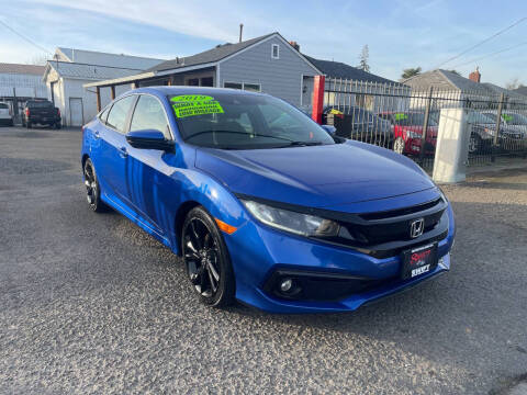 2019 Honda Civic for sale at SWIFT AUTO SALES INC in Salem OR