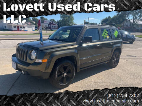 2016 Jeep Patriot for sale at Lovett Used Cars LLC in Washington IN