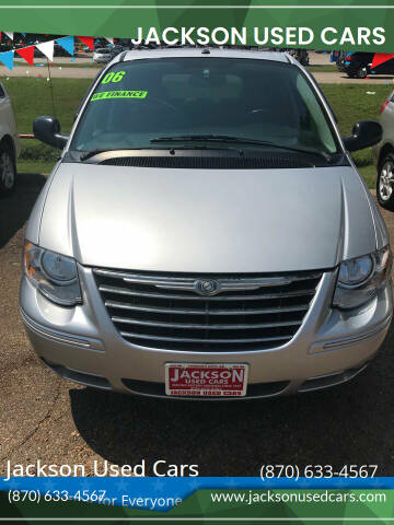 2006 Chrysler Town and Country for sale at Jackson Used Cars in Forrest City AR