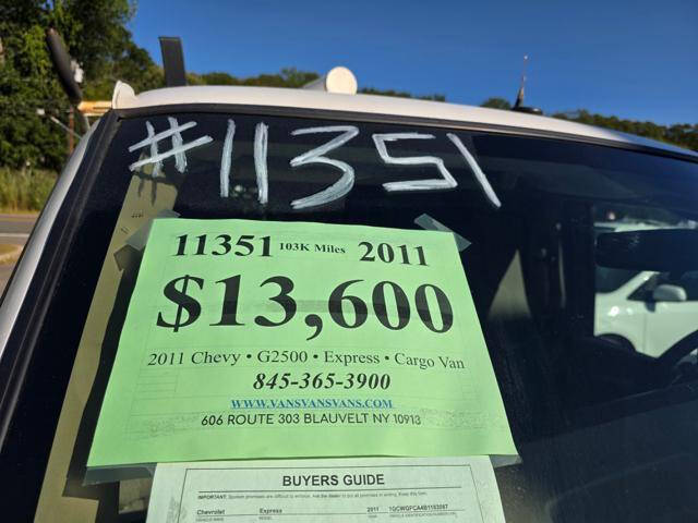 2011 Chevrolet Express 2500