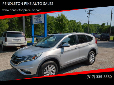 2015 Honda CR-V for sale at PENDLETON PIKE AUTO SALES in Ingalls IN