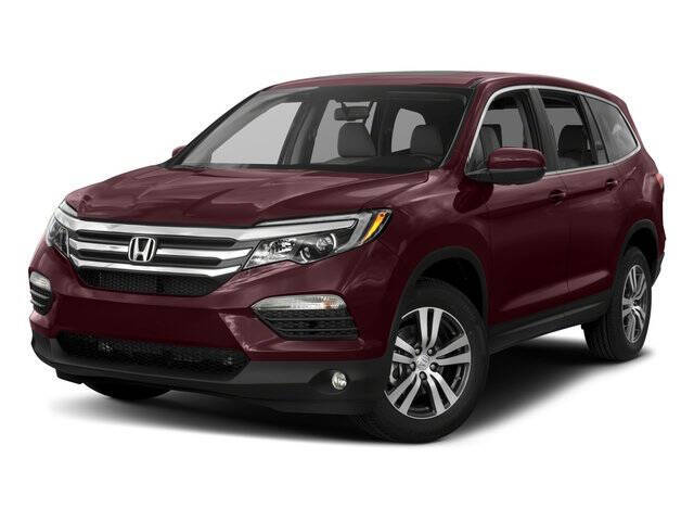 Black 2017 Honda Pilot EX-L AWD EX-L 4dr SUV 1