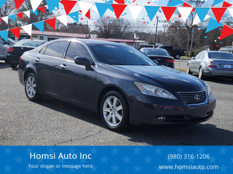 2009 Lexus ES 350 for sale at Homsi Auto Inc in Kannapolis NC