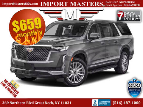 2021 Cadillac Escalade for sale at Import Masters in Great Neck NY