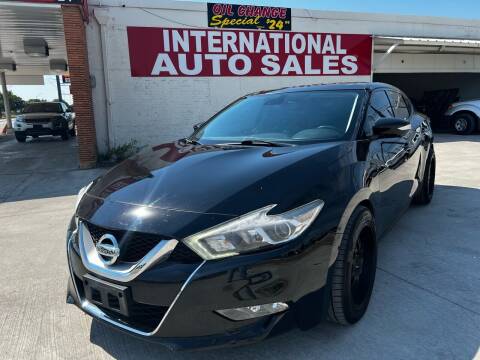 2017 Nissan Maxima for sale at International Auto Sales in Garland TX
