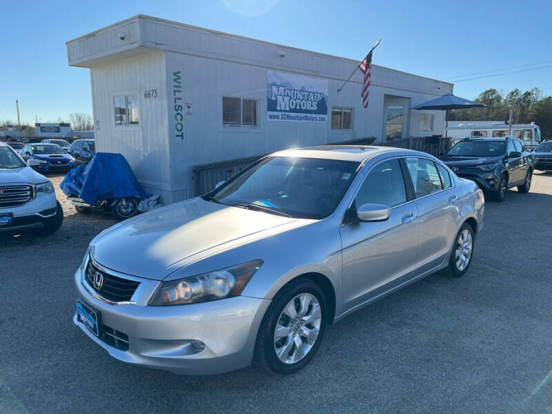 2009 Honda Accord for sale at Mountain Motors LLC in Spartanburg SC