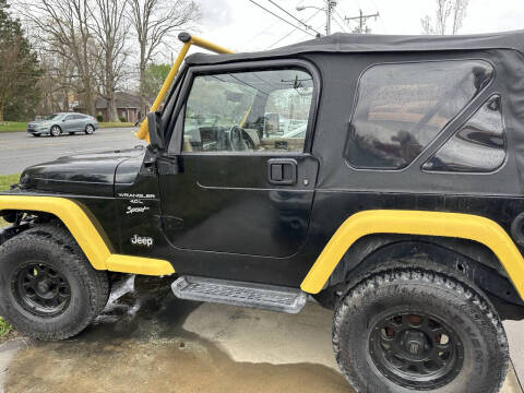 2001 Jeep Wrangler for sale at R & L Autos in Salisbury NC