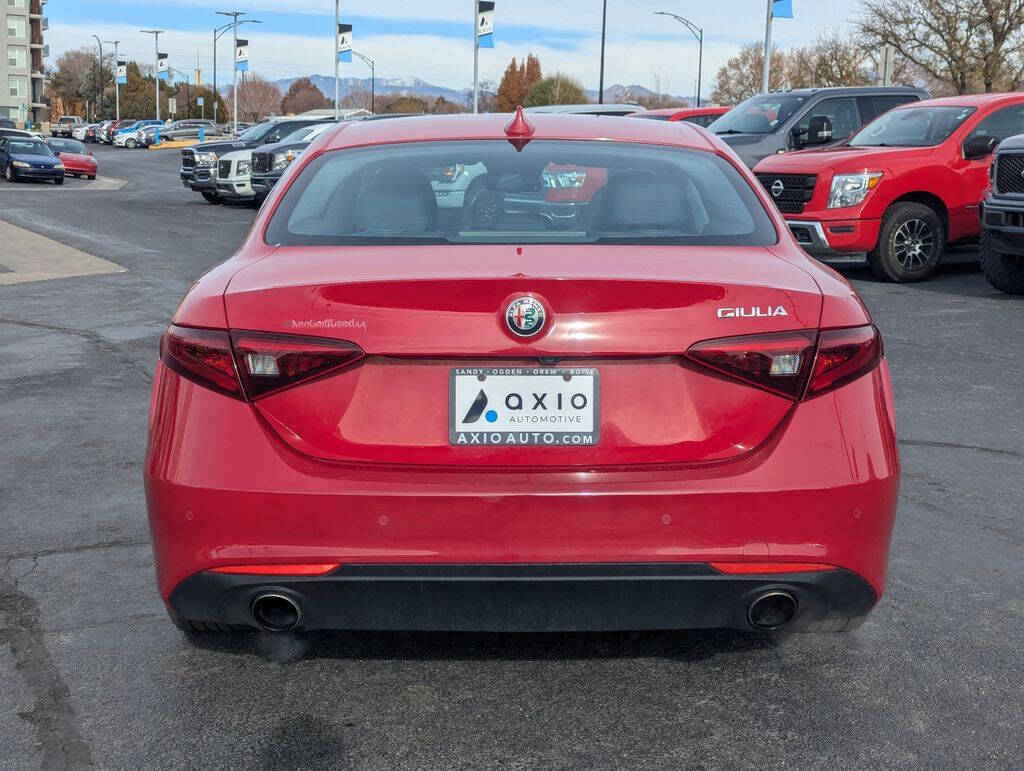 2018 Alfa Romeo Giulia for sale at Axio Auto Boise in Boise, ID