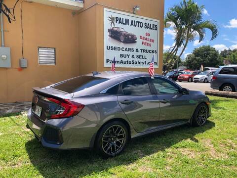 2018 Honda Civic for sale at Palm Auto Sales in West Melbourne FL