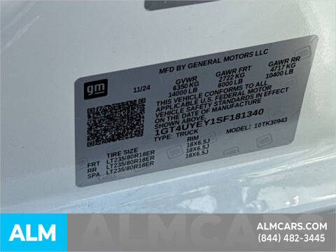 2025 GMC Sierra 3500HD