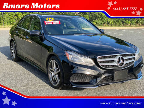 2016 Mercedes-Benz E-Class for sale at Bmore Motors in Baltimore MD