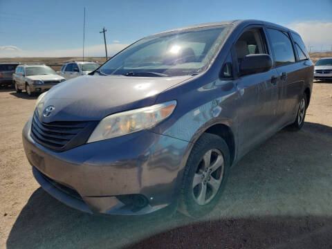 2013 Toyota Sienna for sale at PYRAMID MOTORS - Pueblo Lot in Pueblo CO