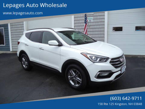 2017 Hyundai Santa Fe Sport for sale at Lepages Auto Wholesale in Kingston NH