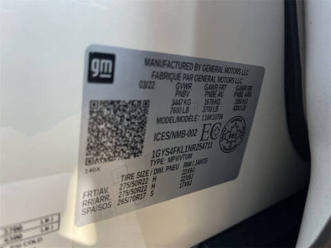 2022 Cadillac Escalade Sport