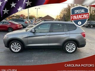 2016 BMW X3 for sale at Carolina Motors in Thomasville NC