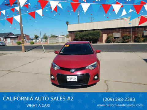 2015 Toyota Corolla for sale at CALIFORNIA AUTO SALES #2 in Livingston CA