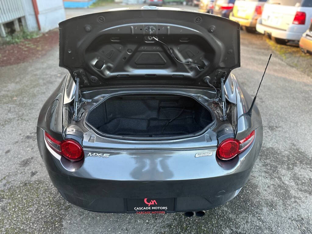 2017 Mazda MX-5 Miata RF for sale at Cascade Motors in Olympia, WA