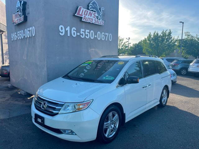 2012 Honda Odyssey for sale at LIONS AUTO SALES in Sacramento CA