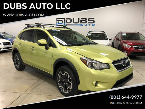 2014 Subaru XV Crosstrek for sale at DUBS AUTO LLC in Clearfield UT