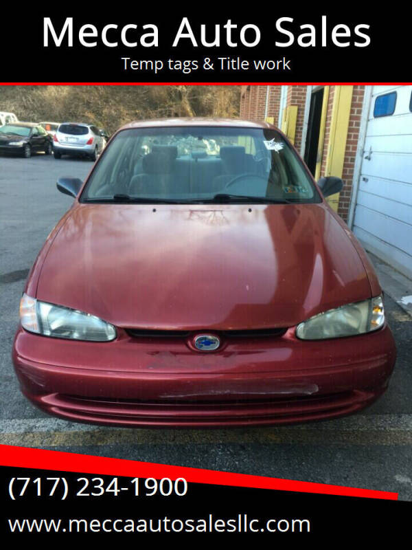 2001 Chevrolet Prizm for sale at Mecca Auto Sales in Harrisburg PA