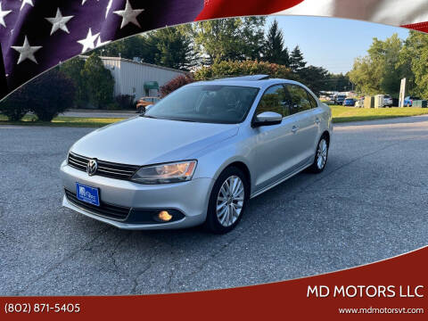 2013 Volkswagen Jetta for sale at MD Motors LLC in Williston VT