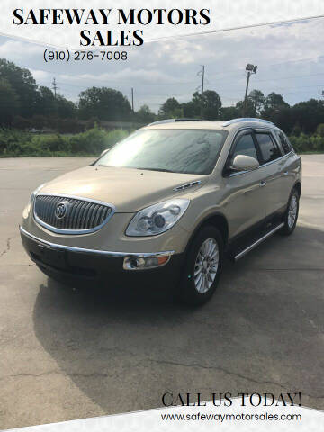 2008 Buick Enclave for sale at Safeway Motors Sales in Laurinburg NC
