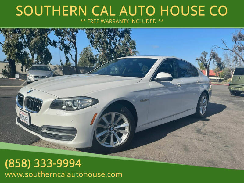 2014 BMW 5 Series for sale at SOUTHERN CAL AUTO HOUSE in San Diego CA