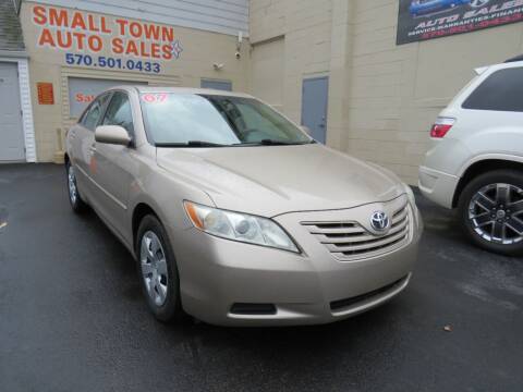 2007 Toyota Camry for sale at Small Town Auto Sales in Hazleton PA