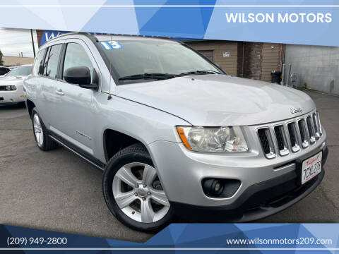 2011 Jeep Compass for sale at WILSON MOTORS in Stockton CA