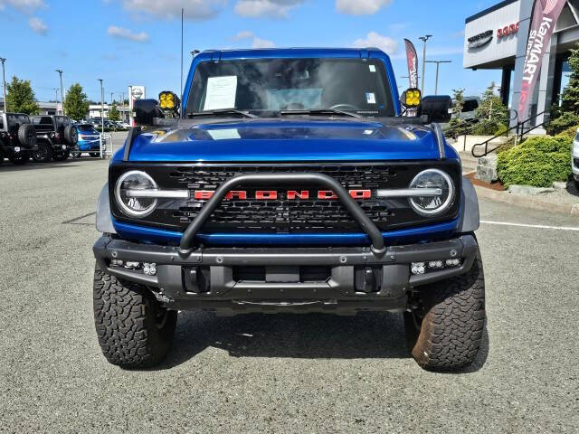 Used 2021 Ford Bronco 4-Door First Edition with VIN 1FMEE5EP8MLA40496 for sale in Burlington, WA