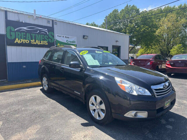 2012 Subaru Outback for sale at GREATNESS AUTO SALES in Green Bay, WI