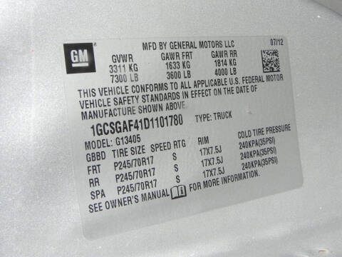 2013 Chevrolet Express 1500