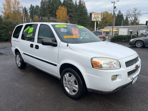 2008 Chevrolet Uplander Cargo