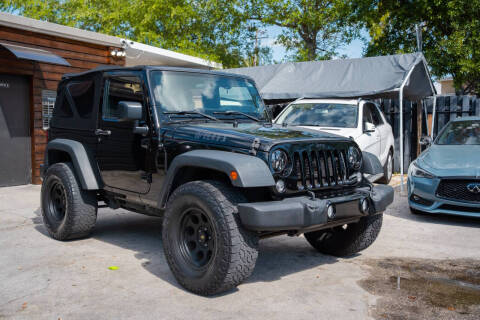 2014 Jeep Wrangler for sale at Wholesale Motors of Florida LLC in Boca Raton FL