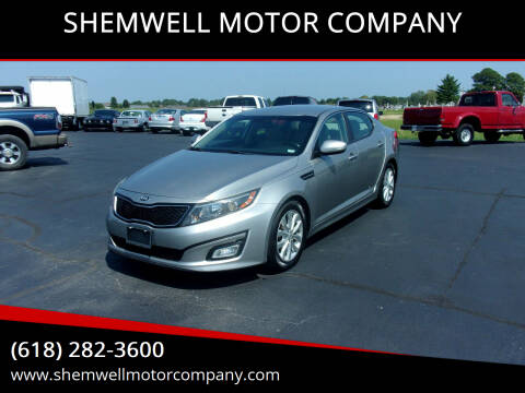 2015 Kia Optima for sale at SHEMWELL MOTOR COMPANY in Red Bud IL