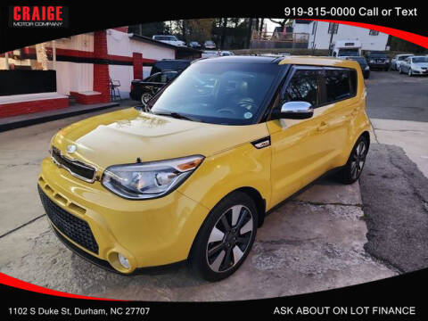 2014 Kia Soul for sale at CRAIGE MOTOR CO in Durham NC