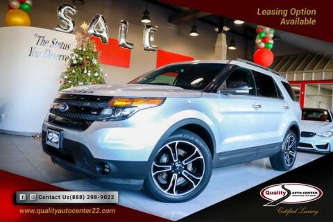 2013 Ford Explorer for sale at Quality Auto Center of Springfield in Springfield NJ