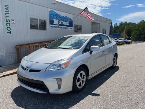 2014 Toyota Prius for sale at Mountain Motors LLC in Spartanburg SC
