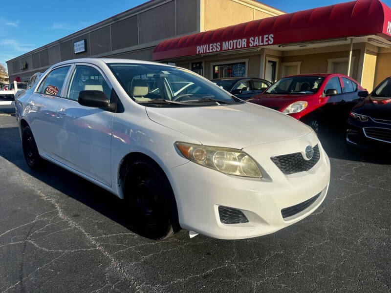 2009 Toyota Corolla for sale at Payless Motor Sales LLC in Burlington NC