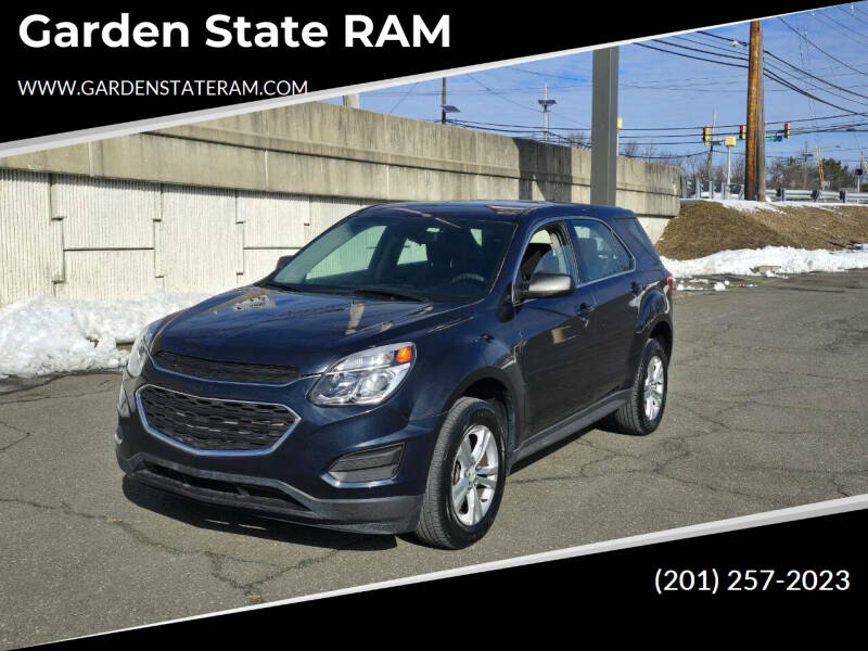 2017 Chevrolet Equinox for sale at Garden State RAM in Hasbrouck Heights NJ