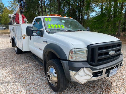 2007 Ford F-550 Super Duty for sale at TOP OF THE LINE AUTO SALES in Fayetteville NC