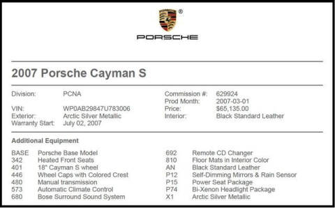 2007 Porsche Cayman for sale at RAC Performance in Carrollton TX