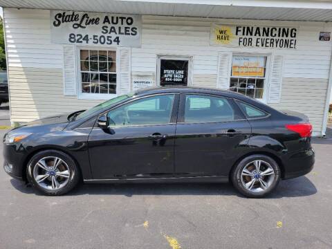 2016 Ford Focus for sale at STATE LINE AUTO SALES in New Church VA
