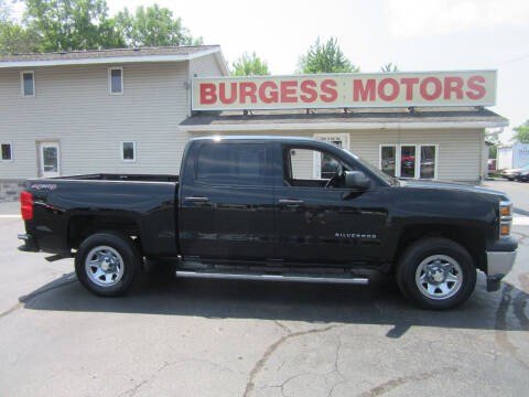 2014 Chevrolet Silverado 1500 for sale at Burgess Motors Inc in Michigan City IN