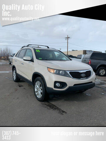 2011 Kia Sorento for sale at Quality Auto City Inc. in Laramie WY