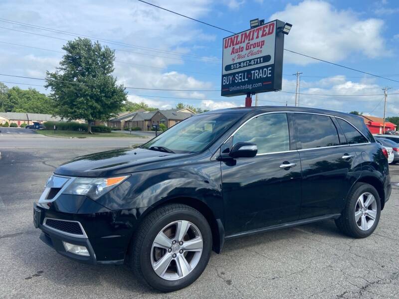 2013 Acura MDX for sale at Unlimited Auto Group in West Chester OH