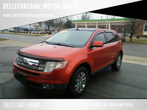 2008 Ford Edge for sale at BELLEFONTAINE MOTOR SALES in Bellefontaine OH