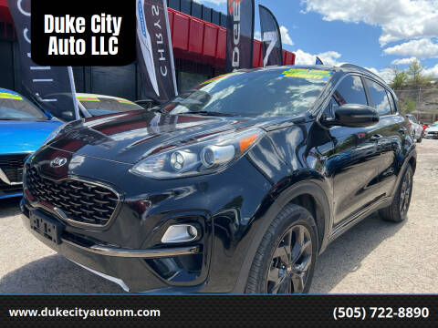 2020 Kia Sportage for sale at Duke City Auto LLC in Gallup NM