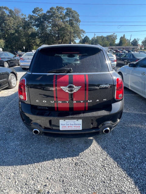 2014 MINI Countryman for sale at YOUR CAR GUY RONNIE in Alabaster, AL