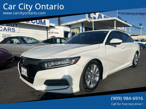 2019 Honda Accord for sale at Car City Ontario in Ontario CA